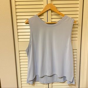LULULEMON light blue tank size 14